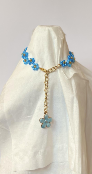 Dainty Forget Me Not Elastic Bracelet